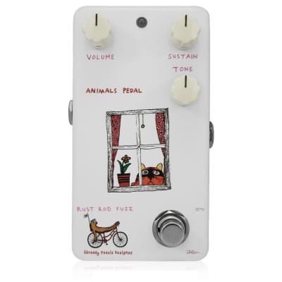 Animals Pedal Rust Rod Fuzz V2 Skreddy Pedals Designed Guitar Effects Pedal image 1