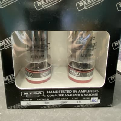 Mesa Boogie 6L6 GC STR 448 Tube Matched Pair image 3