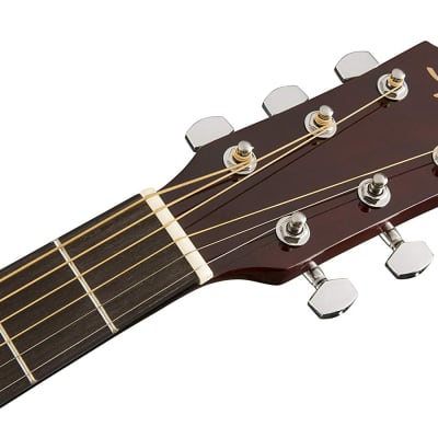 Fender Squier Dreadnought Acoustic Guitar - Natural w/ Hard Case image 6