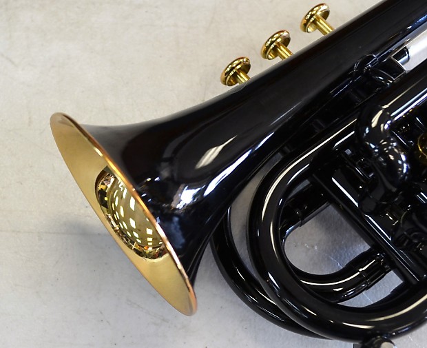 Jupiter JPT-416 Pocket Trumpet (Black Lacquer) with