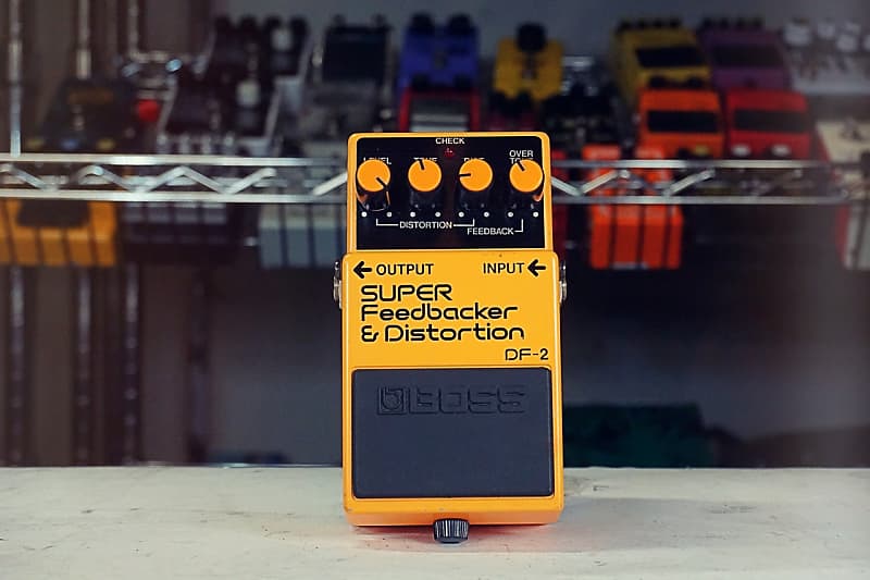 Boss DF-2 Super Feedbacker and Distortion 1985 - 1989 Made In