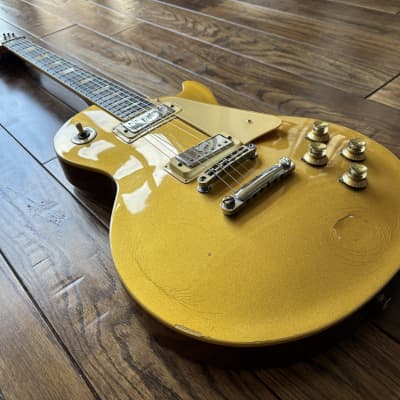 Vintage 1974 Greco EG 500 Gold Top Maxon Mini Humbuckers Fujigen Japan image 5