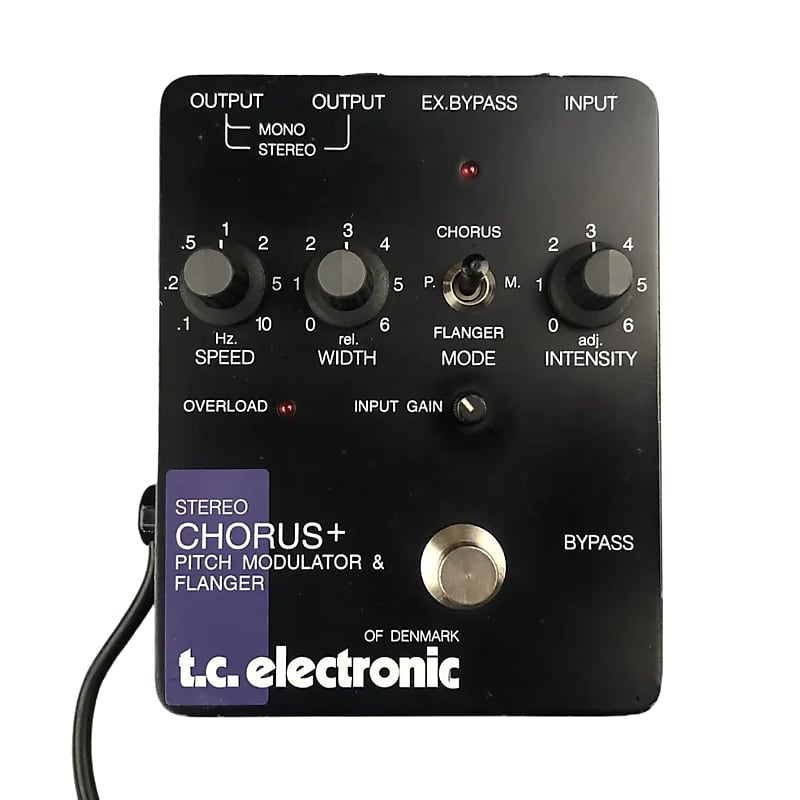 TC Electronic Stereo Chorus + Pitch Modulator & Flanger 1991 - 2016