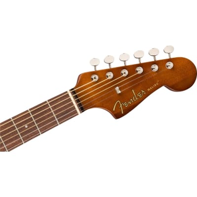 Fender Malibu Player Acoustic Electric Guitar, Walnut Fingerboard, Natural image 12