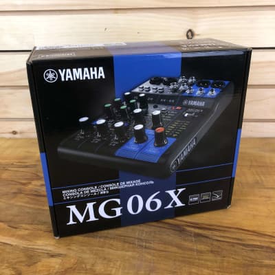 Yamaha MG06X 6-Input Stereo Mixer with Effects image 10