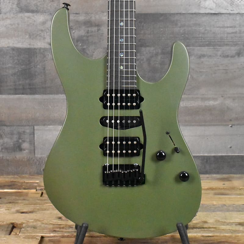 Suhr Modern Terra Limited Edition - Dark Forest Green with Hard Shell Case image 1
