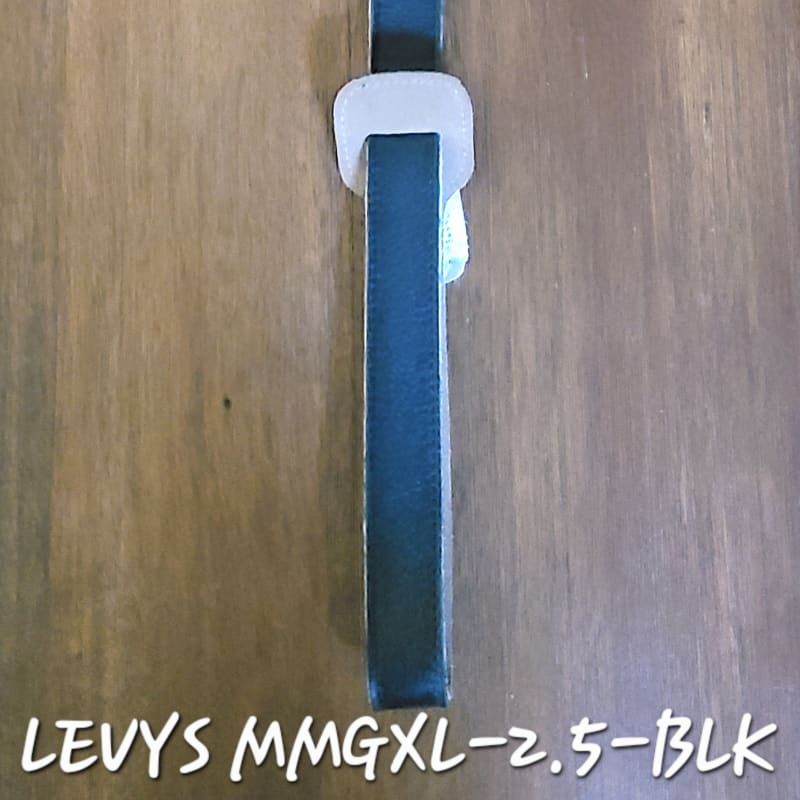 Levy's Leathers MMGXL-2.5 Black Guitar Strap Extender > Accessories