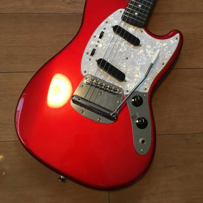 Fujigen FGN JMG6R Mustang Made in Japan Candy Apple Red | Reverb