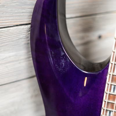 ESP LTD H-200 Electric Guitar - See Thru Purple (10560-SR) image 5