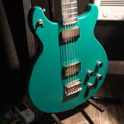 Electrical Guitar Company EGC Baritone Standard - Turquoise image 3