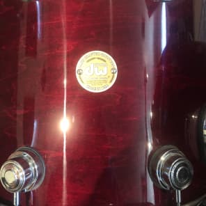 DW  Collectors Series Custom Sizes 2000's Cherry Red Maple image 12