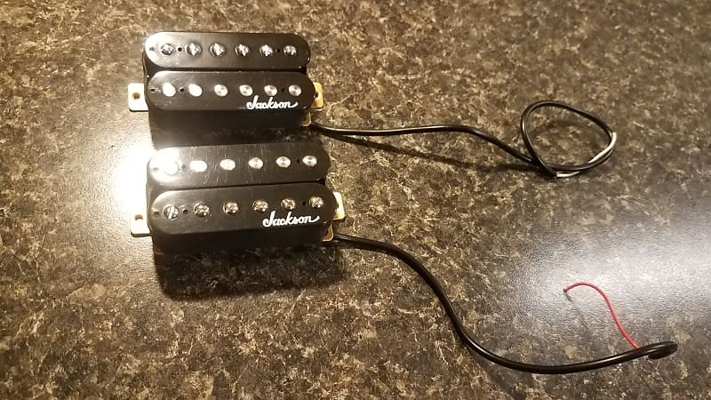 Jackson Belcat Humbucker Pickups Black Reverb