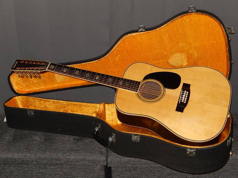 MADE IN JAPAN 1975 - YAMAKI YW60 - WONDERFUL - MARTIN D41 STYLE - 12STRING ACOUSTIC GUITAR image 1