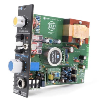 CAPI VP312 HiZ-DI 500 Series Preamp Build to Order (FET-ZCON1, Litz Xfmr with CA-0252 or image 3
