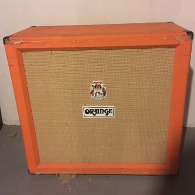 Orange PPC412 4x12 240-Watt Guitar Speaker Cabinet, Orange Tolex image 1
