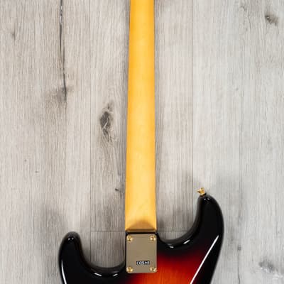Fender Stevie Ray Vaughan Stratocaster Guitar, Pau Ferro Fretboard, 3-Color Sunburst image 5