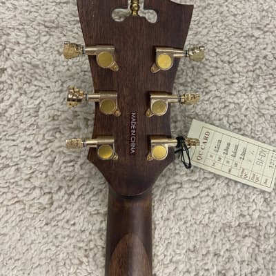D'Angelico Excel Lexington Acoustic Electric Guitar, Auburn DAED300AUBGP w/Case image 7
