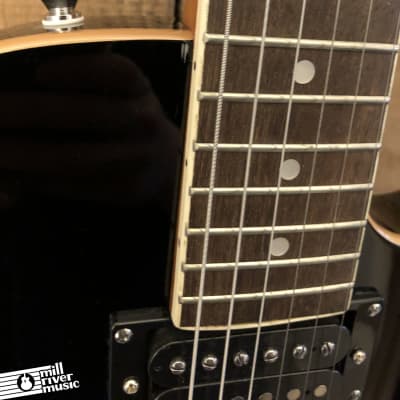 Donner DLP-124 Singlecut Electric Guitar Black w/ Gig Bag & Strap image 9
