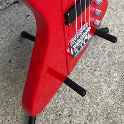 GAMMA Custom Bass Guitar G21-01, Epsilon Model, Tuscany Red image 1