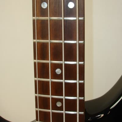 Dean Edge 09 4-String Left-Handed Bass Guitar, Classic Black image 6