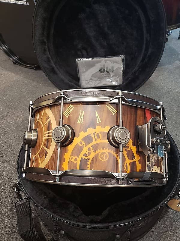 2020 DW Drum Workshop Time Keeper Icon Snare Drum With Case image 1