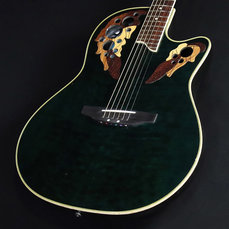 Ovation CS257 Mod Emerald Green [09/07] | Reverb