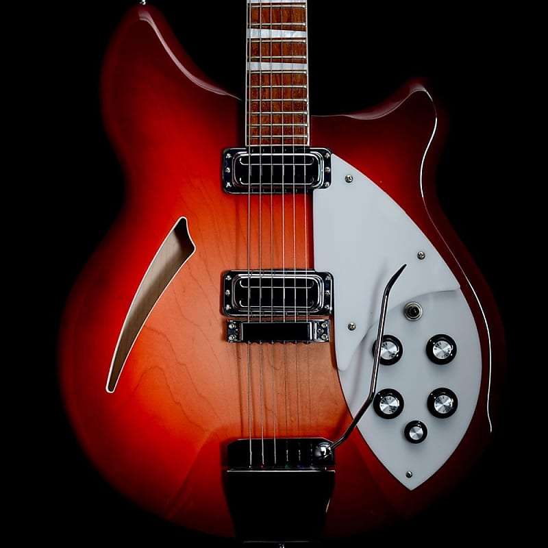 Rickenbacker 360/6 Electric Guitar in Fireglo w/ Tremolo, Pre-Owned