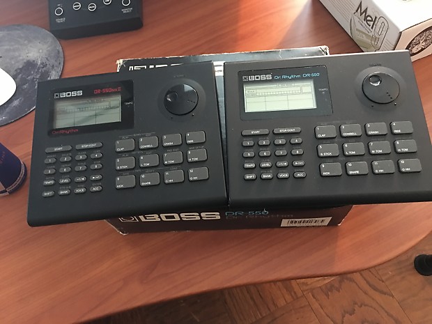 Two (2) Drum Machines! Boss DR-550 and DR-550 MKII Dr. Rhythm 