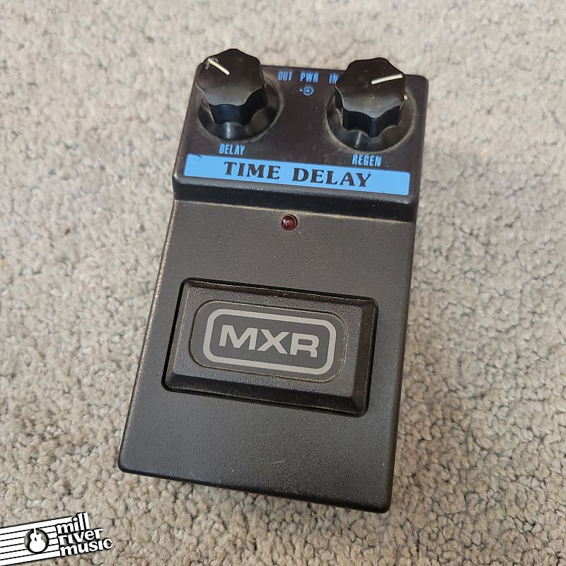 MXR M-166 Time Delay Delay Effects Pedal Used