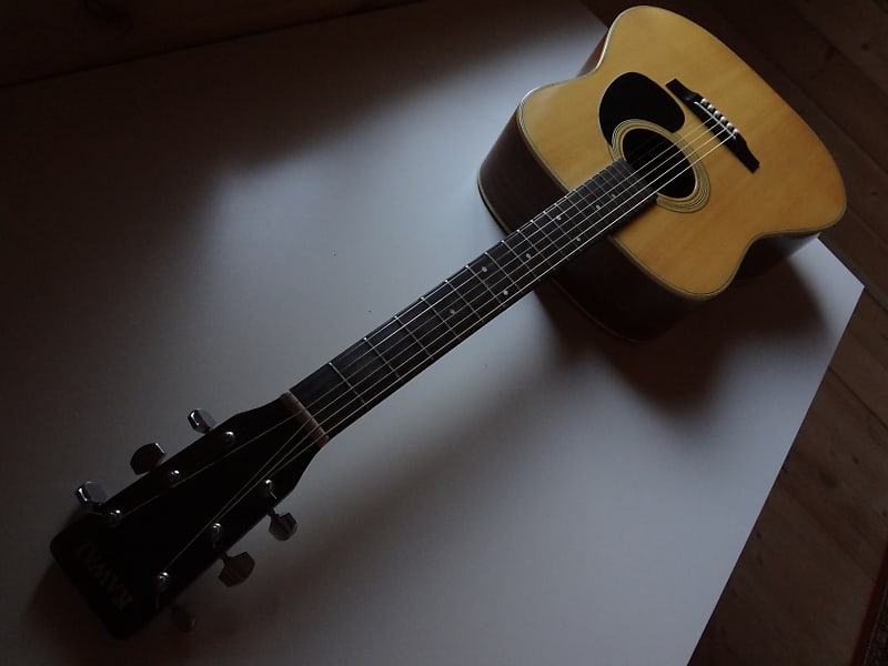 Acoustic Guitar Kawai & Co. Custom F-200D Natural 70s