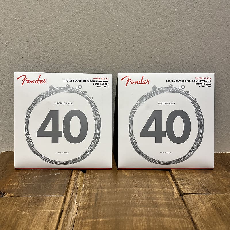 Lot of Two Sets of Fender Super 5250’s .040.095 Free Reverb