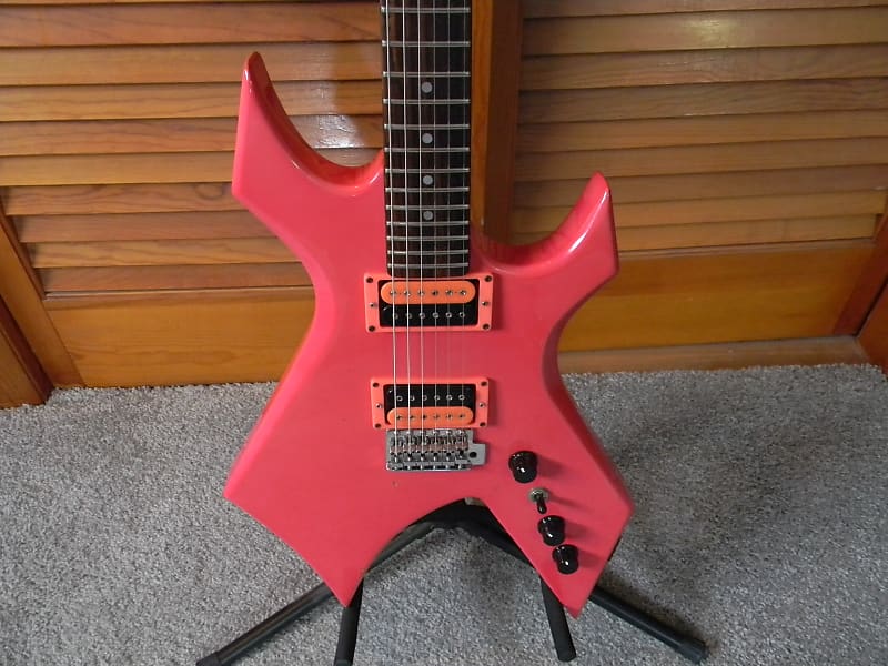 1984 B.C. Rich Warlock Pink with OHSC Japan L@@K!