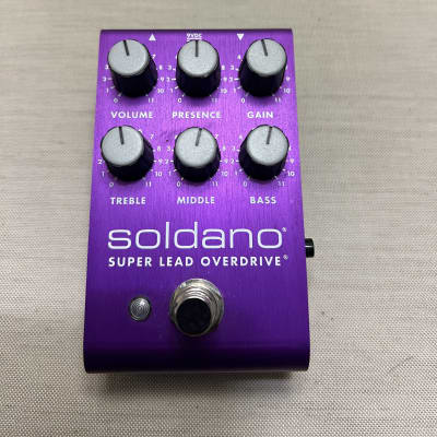 Soldano SLO Pedal – Purple SLO PLUS Pedal – Custom Purple - soldano.com