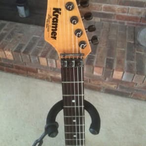 Left handed Kramer Pacer deluxe 1983 Aged White image 3