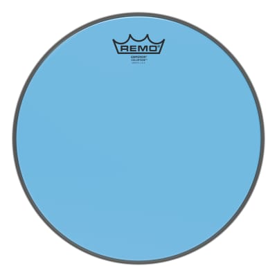 Remo 12" Emperor Colortone Blue Drumhead image 1