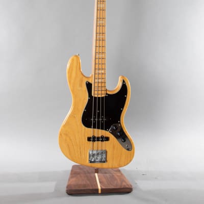 1989 Fender Japan JB75-750 ’75 Reissue Jazz Bass Natural image 3