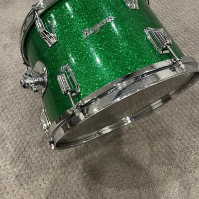 Rogers Dayton 13” Holiday Tom Late 60’s - Green Sparkle image 13