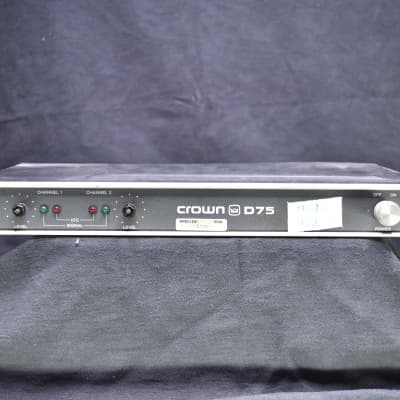 Crown D-75 2-Channel Power Amplifier | Reverb