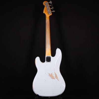 Fender Custom Shop 63 Precision P Bass Heavy Relic Sonic Blue 2023 ( R129743) image 5