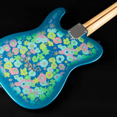 2016 Fender Limited Edition FSR Classic '69 Telecaster MIJ with Maple Fretboard - Blue Flower | Tex-Mex Pickups Japan image 13
