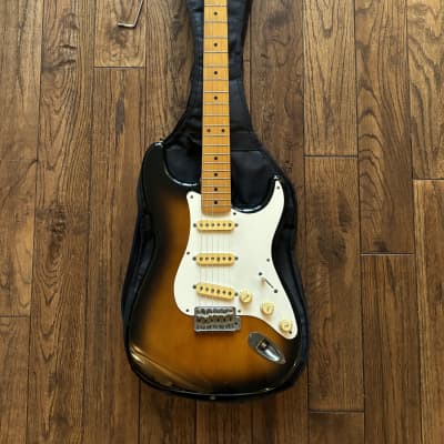 1989 Fender ST-57 Stratocaster 1957 Reissue Sunburst MIJ Fujigen Japan image 15