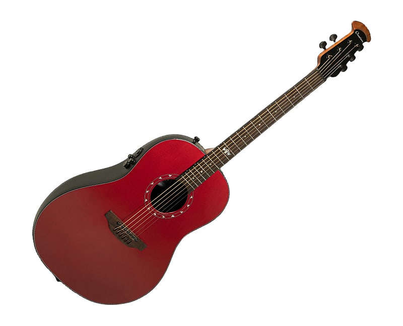 Ovation Ultra 1516VRM A/E Guitar - Vampira Red image 1