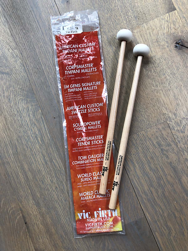 Vic Firth T4 American Custom Timpani Mallets T4 Ultra Reverb