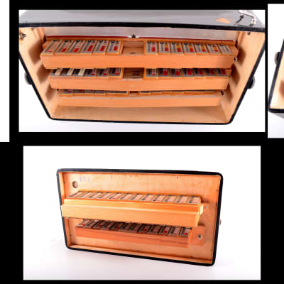 TOP German Made Original Piano Accordion Weltmeister Stella - 40 bass,5 switches + Hard Case & Shoulder Straps ~ Fisarmonica, Akkordeon, Accordian image 10