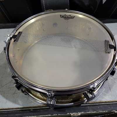 Pacific Drums HH Brass Snare Limited Edition 5" x 14" image 6
