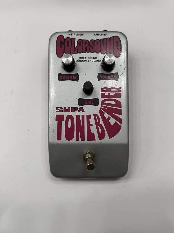 Colorsound Sola Sound Supa Tone Bender Fuzz Tonebender 1976 Guitar Effect  Pedal