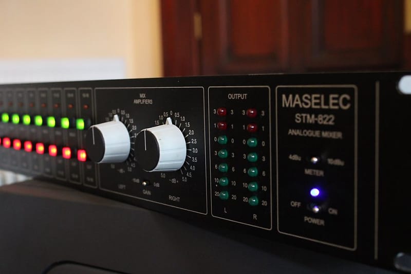Maselec STM-822 Analogue Mixer 2018 - Black | Reverb