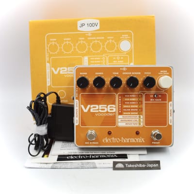 Electro-Harmonix EHX V256 Vocoder With Original Box Power Electro-Harmonix EHX V256 Vocoder With Original Box Power