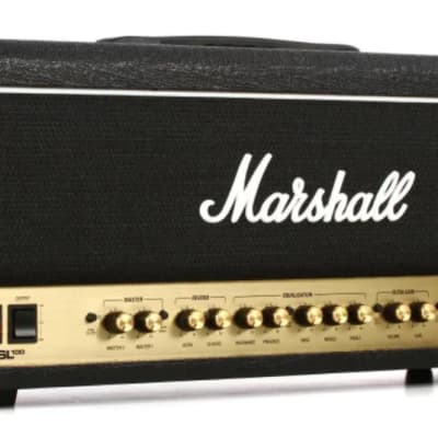 Marshall DSL100HR 2-Channel 100-Watt Guitar Amp Head 2018 - Present - Black image 4