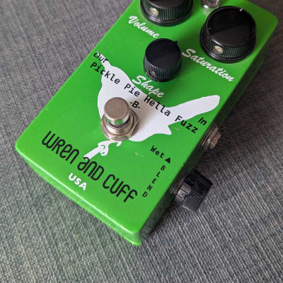 Reverb.com listing, price, conditions, and images for wren-and-cuff-the-pickle-pie-hella-fuzz